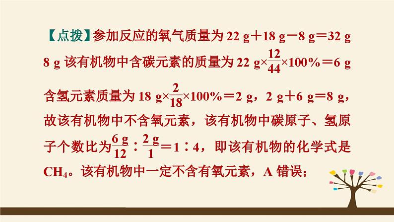 人教版化学九上课时练测课件：第五单元纠错特训 有关化学方程式的易错易混点08