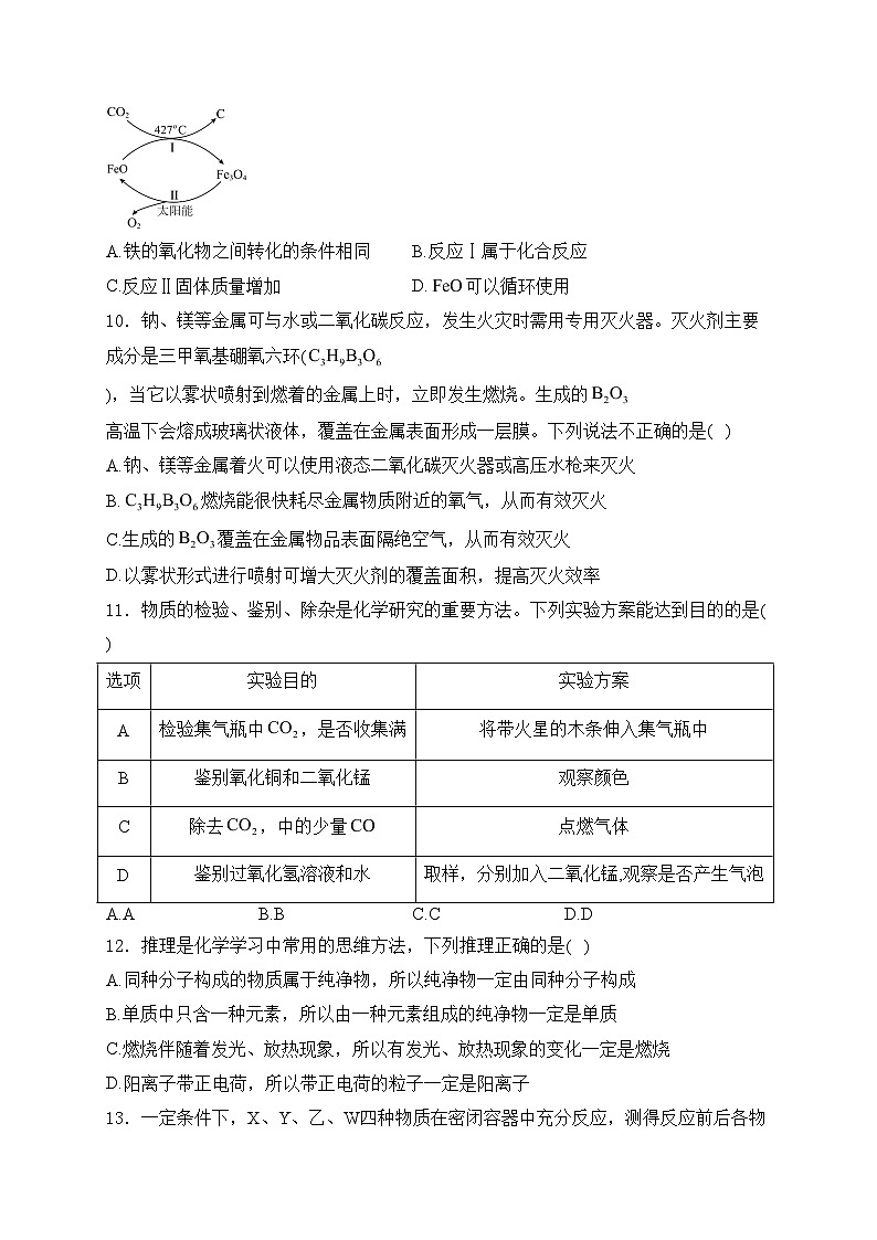 山东省烟台市招远市2023-2024学八年级下学期期末考试化学试卷第3页