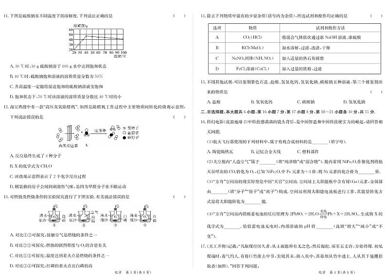 2023年广东省清远市连州市中考一模化学试题02