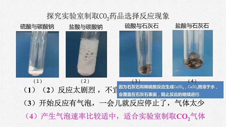 初中化学人教版九上第六单元课题2 二氧化碳制取的研究 高效课件第6页