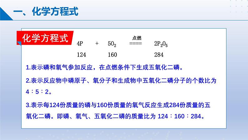 第二节  化学反应的表示课件-2024-2025学年9上化学同步精品课堂课件（鲁教版2024）07