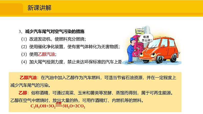 人教版（2024）九年级化学上册课件  7.2.2  降低化石能源的利用对环境的影响06