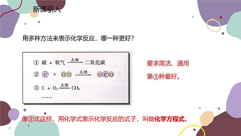 人教版化学九年级上册 5.1.2  化学方程式课件第2页