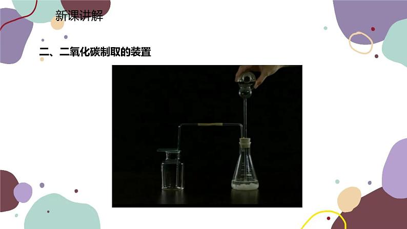 人教版化学九年级上册 6.2  二氧化碳制取的研究课件第5页