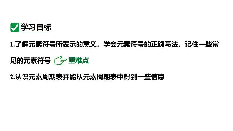 人教版九上化学第三单元 课时2 元素符号元素周期表【课件】第3页