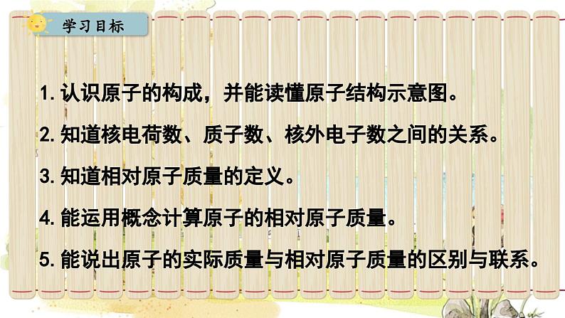 人教版(2024)化学九年级上册 3.2.1 原子的构成 相对原子质量 PPT课件02