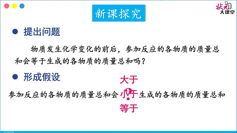 科粤版(2024)化学九年级上册 4.2 质量守恒定律 PPT课件+教案03