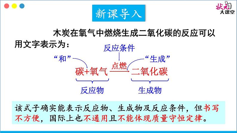 第1课时 化学方程式的意义及书写第3页