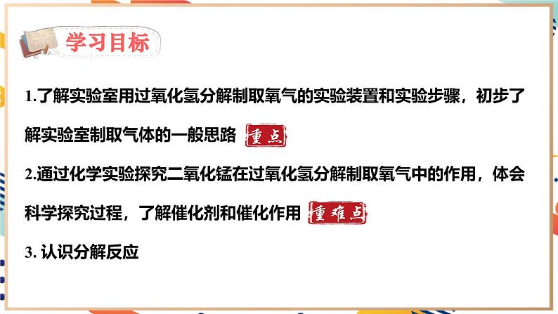 【2024秋季新教材】人教版化学九年级上册  2.3.2 过氧化氢制取氧气(含催化剂)  分解反应 课件【内嵌视频】03