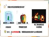 【2024秋季新教材】人教版化学九年级上册 1.1.1物质的变化 课件【内嵌视频】