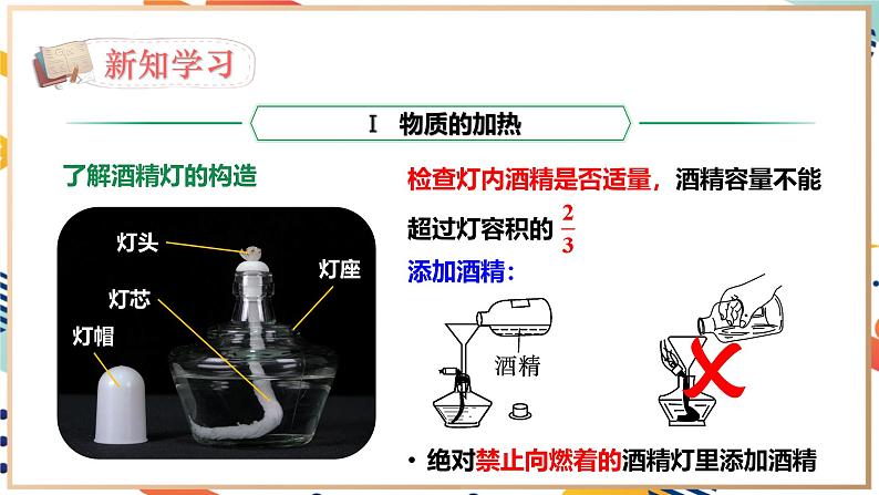 【2024秋季新教材】人教版化学九年级上册  1.2.2物质的加热 仪器的连接与洗涤 课件【内嵌视频】06