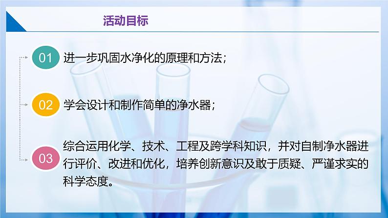 沪教版九上化学  跨学科实践活动2 自制净水器（课件+同步练习+素材）02