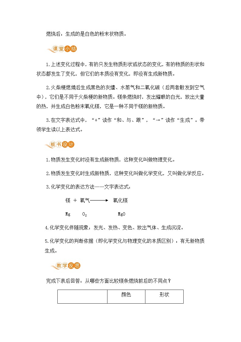 1.3 物质的变化第3页