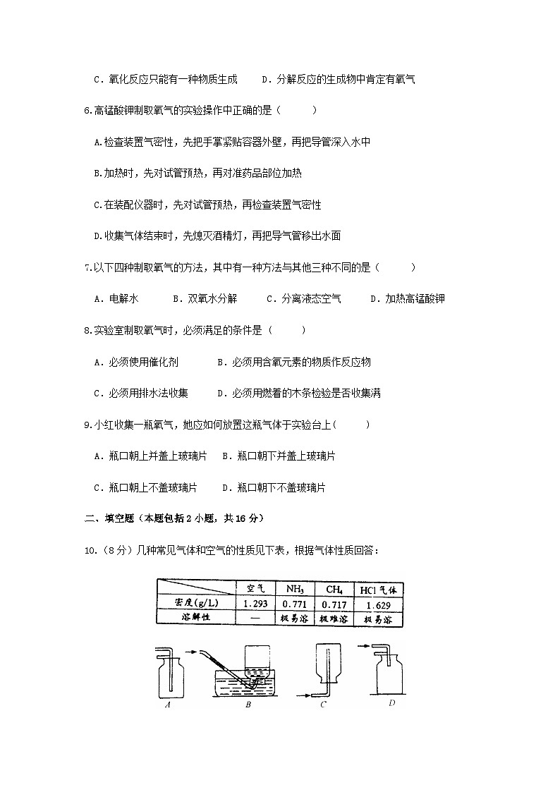 【补充习题】3.2  制取氧气第2页