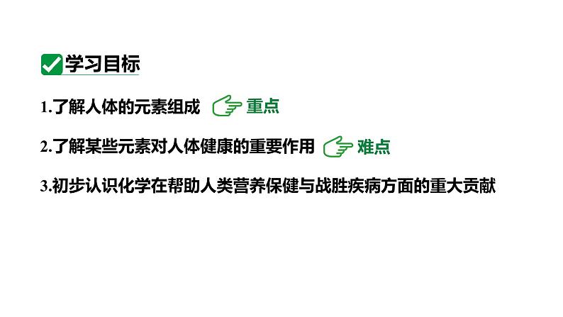 人教版九下化学第十二单元课题2化学元素与人体健康课件第3页