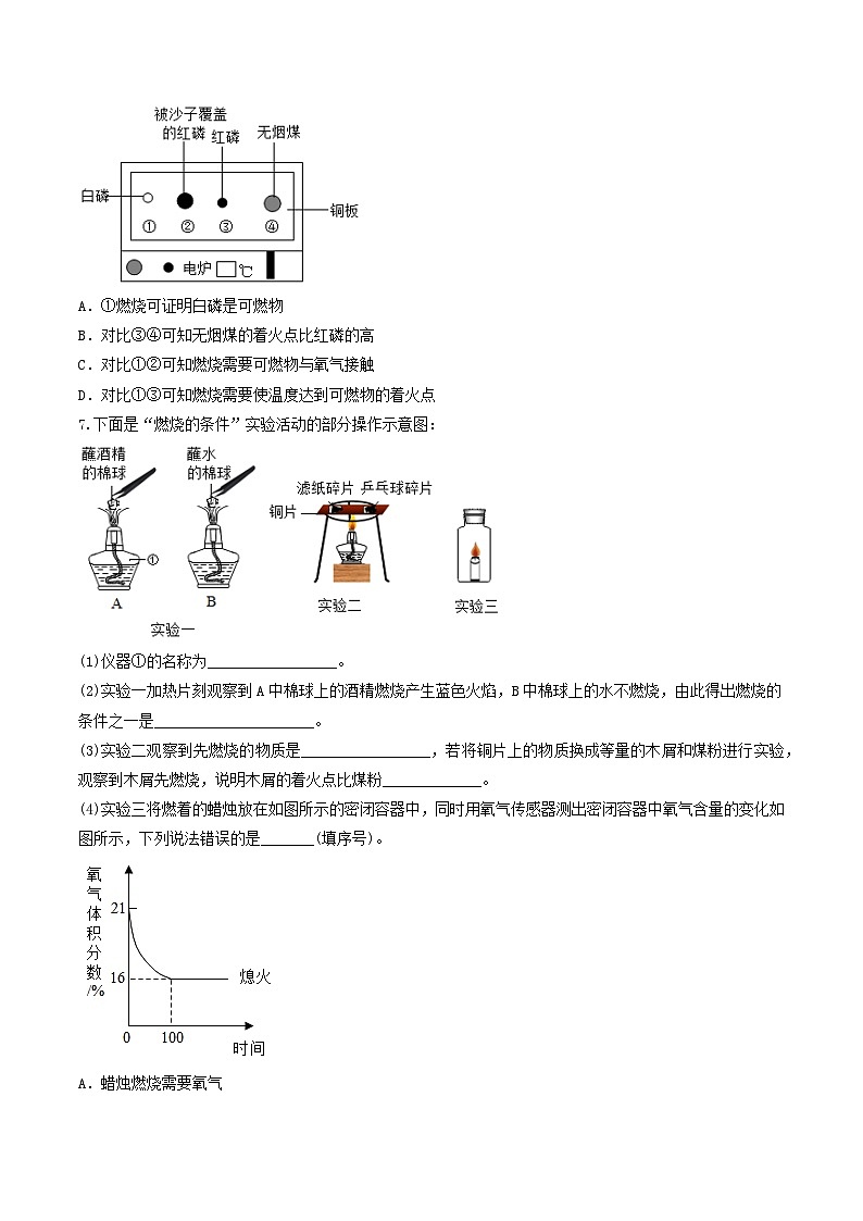 第7单元 课题1-1 燃烧和灭火（一）-2024年初中化学同步讲义（人教版）03