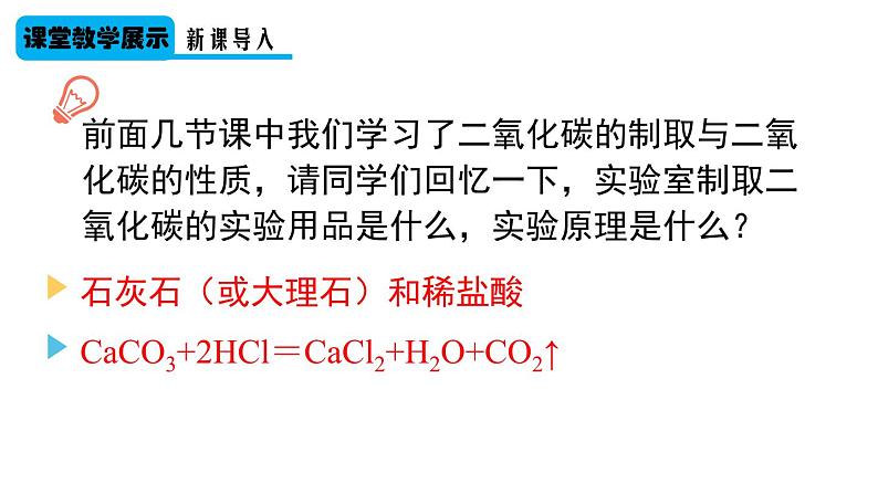 （2024秋季新教材）人教版化学九年级上册6.3.实验活动3 二氧化碳的实验室制取与性质课件+素材04