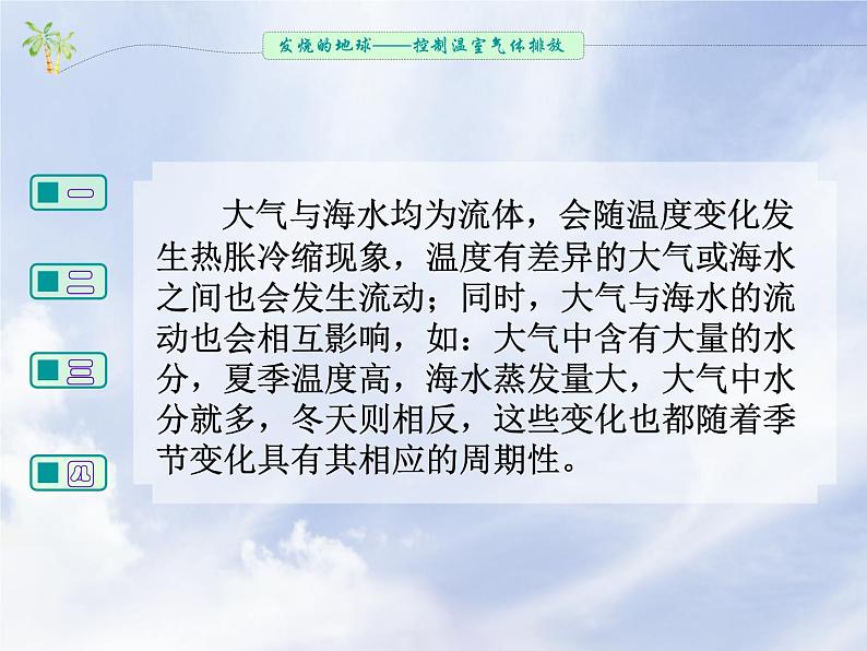 发烧的地球——控制温室气体的排放第5页