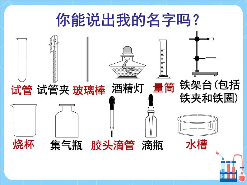 鲁教五四制初中化学八年级全一册1.3《到实验室去》（课件）第5页