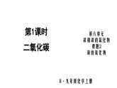 （2024秋季新教材）人教版化学九年级上册6.2.1 二氧化碳课件+素材