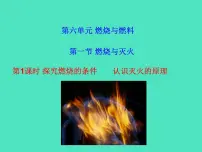 鲁教版（2024）九年级上册（2024）第一节 燃烧与灭火图片课件ppt