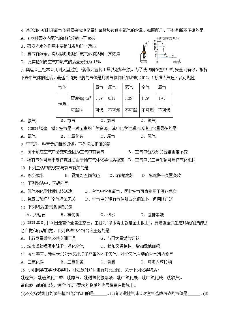 2.1 我们周围的空气-初中化学九年级上册同步教学课件+同步练习（人教版2024）02