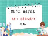 人教版（2024）九年级上册化学--4.1 水资源及其利用（第1课时）（课件）