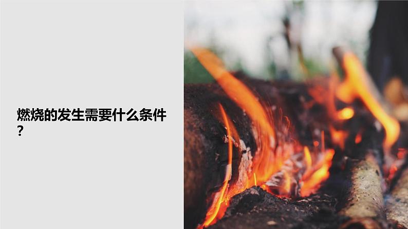 第1课时 燃烧的条件 燃料燃烧的调控第5页