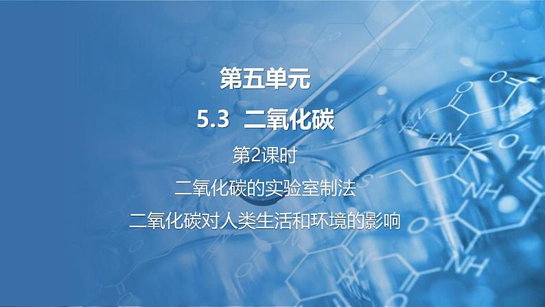 5.3 二氧化碳 第2课时 课件---2024-2025学年九年级化学科粤版（2024）上册01