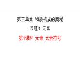 3.3.1 元素 元素符号-2024-2025学年人教版(2024)九年级上册化学课件