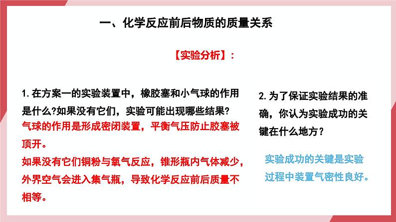 【核心素养】人教版化学九上第5单元课题1质量守恒定律 课件+教学设计+分层练习08