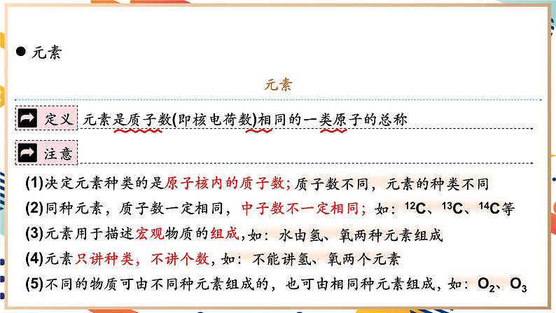 【2024秋季新教材】人教版化学九年级上册 3.3.1 元素 第1课时 课件07