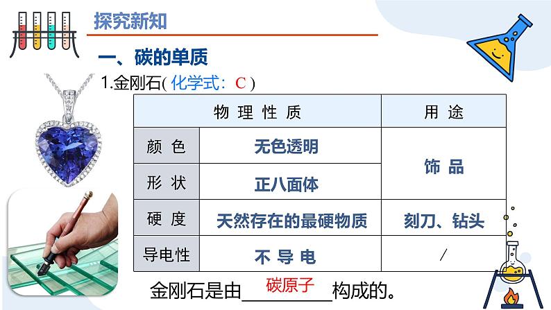 人教版初中化学九年级上册第六单元课题1 碳单质的多样性（第一课时）课件03