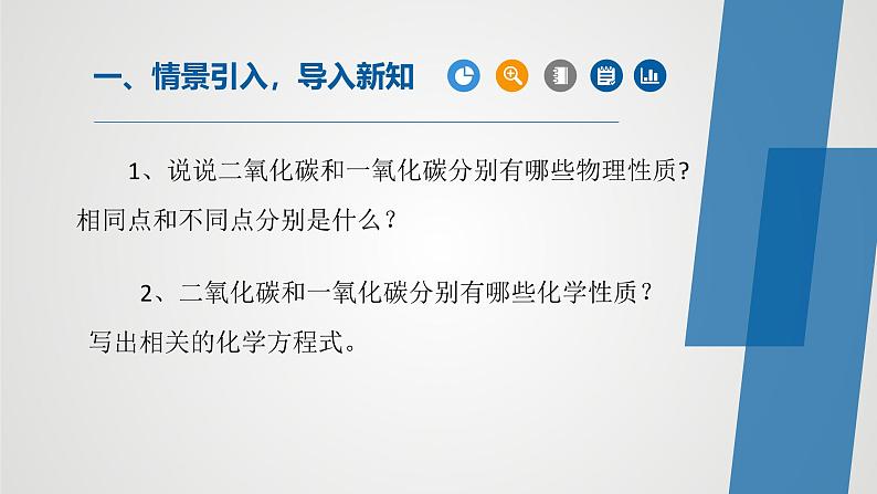 人教版九年级化学上册同步公开课课件课题3 二氧化碳和一氧化碳（第2课时）（课件）第1页