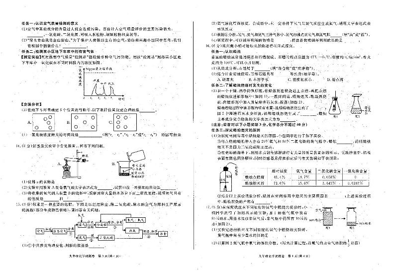 安徽省六安市霍邱县2024-2025学年九年级上学期9月月考化学试题第2页