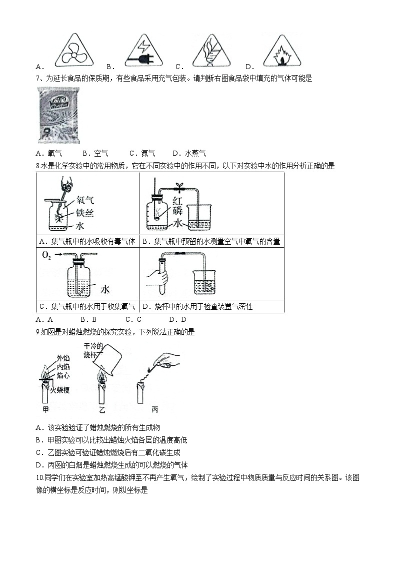 山西省吕梁市孝义市部分校2024-2025学年九年级上学期10月月考化学试题第2页