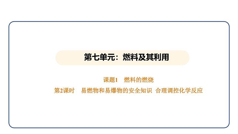 7.1 燃料的燃烧 第2课时（课件）---2024-2025学年九年级化学人教版（2024）上册第1页