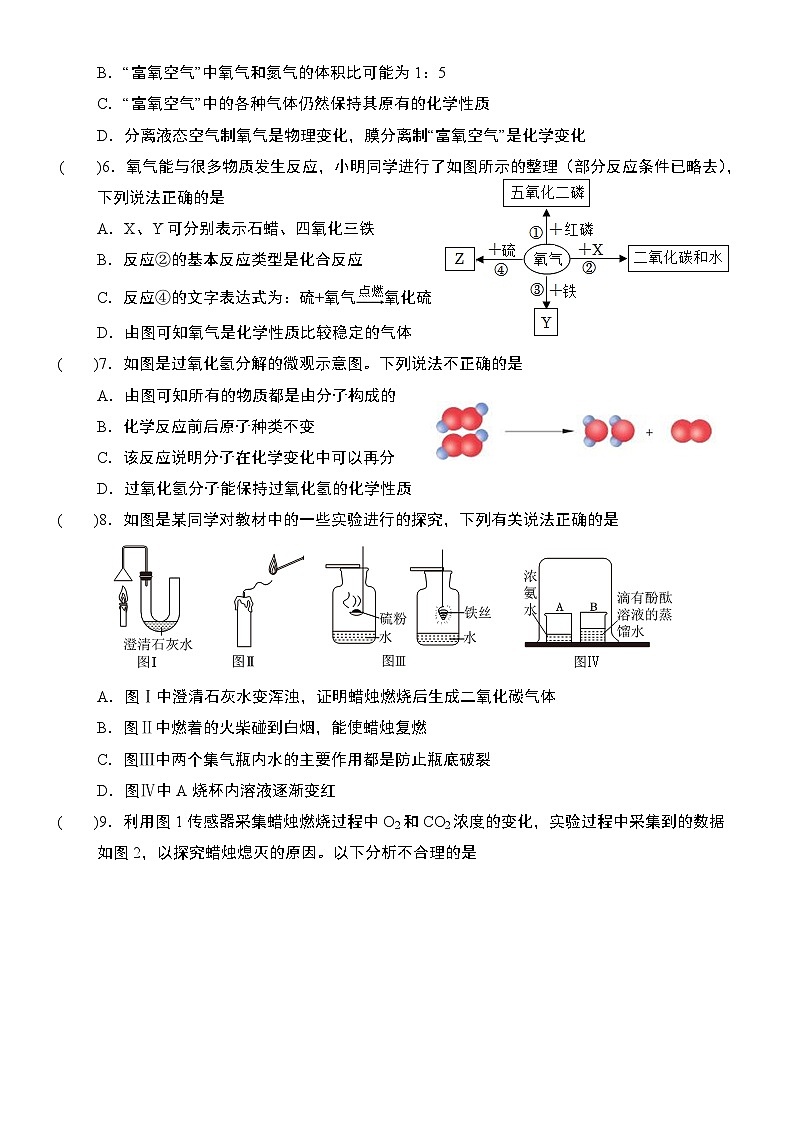 江苏省南通市启东市长江中学2024-2025学年九年级上学期10月月考化学试题第2页