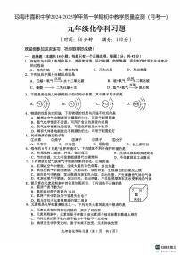 海南省省直辖县级行政单位琼海市嘉积中学2024-2025学年九年级上学期10月月考化学试题