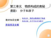 人教版化學(xué)九上第3章　物質(zhì)構(gòu)成的奧秘課件