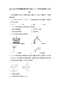 2023-2024学年福建省福州市九年级(上)月考化学试卷(10月份)