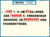 人教版（2024）九年級(jí)化學(xué)下冊(cè)-9.2 溶解度 第1課時(shí)（課件+素材）