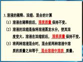 人教版（2024）九年级化学下册-9.3 溶质的质量分数 第1课时（课件+素材）