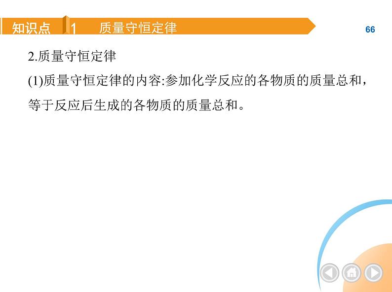 人教版化学九上第5单元质量守恒定律课件第4页