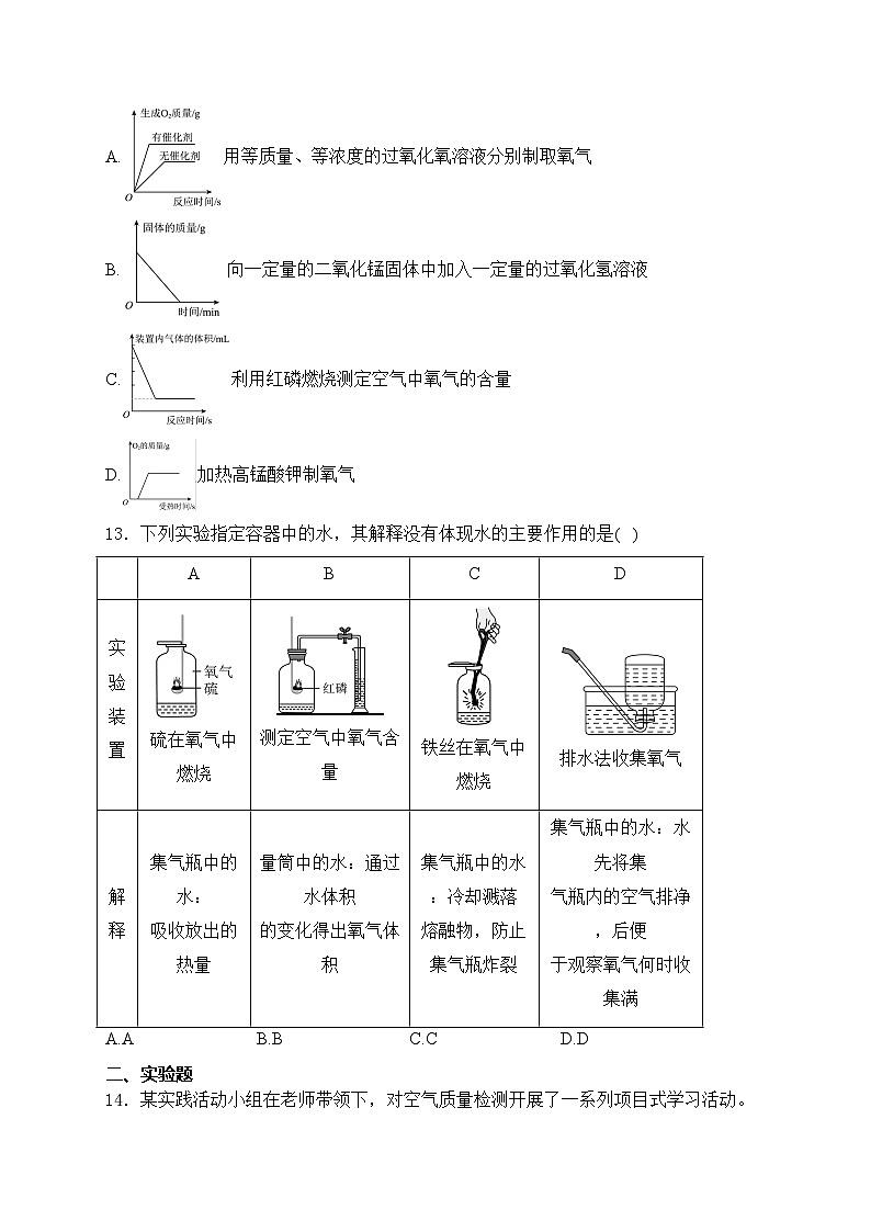 湖北省襄阳市襄城区部分学校2025届九年级上学期第一次月考化学试卷(含答案)第3页