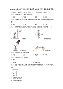 2023-2024学年辽宁省沈阳市浑南区九年级（上）期中化学试卷