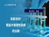 人教版（2024）九年级化学下册-实验活动7 粗盐中难溶性杂质的去除（课件+素材）
