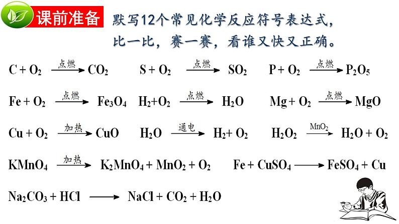 人教版九年级化学(2024)上册5.2《化学方程式：化学方程式的书写》课件第1页