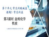 【新教材新课标】人教版九年级下册化学10.3.3 盐的化学性质 课件