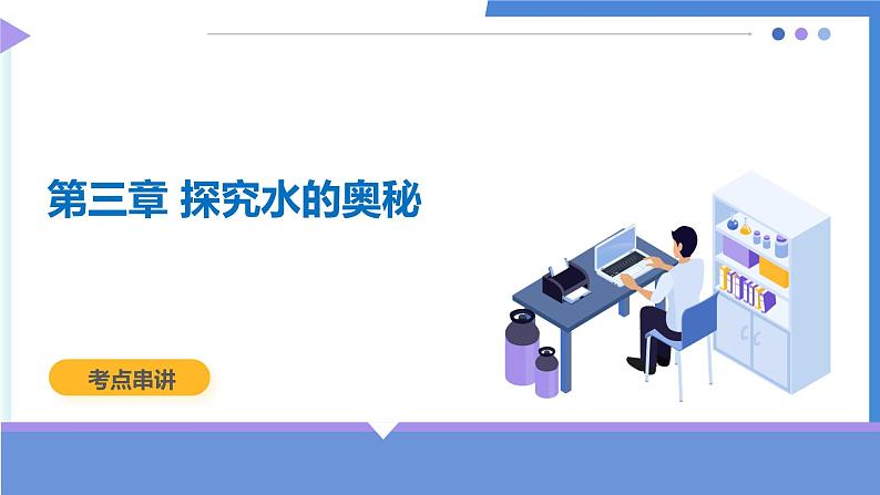 第三章 探究水的奥秘（考点串讲）-2024-2025学年九年级化学上学期期中考点大串讲（北京版2024）课件PPT第1页